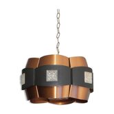Suspension danoise en cuivre de Werner Schou Pour Coronell