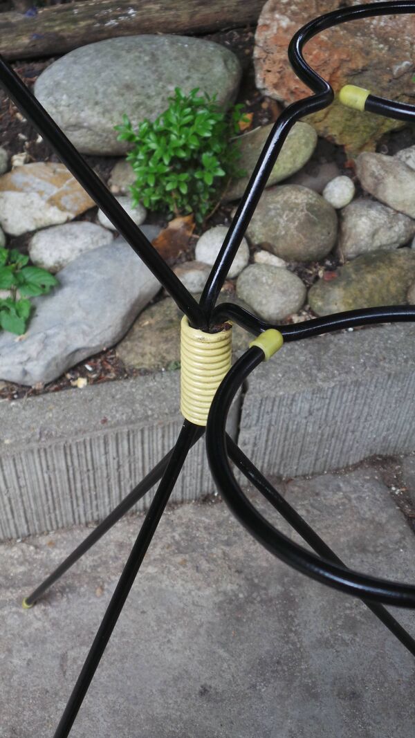 Porte pots scoubidou vintage