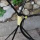 Porte pots scoubidou vintage