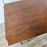 Scandinavian extendable teak table 70s