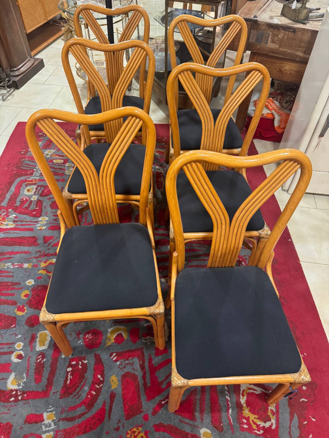 Chaise en rotin