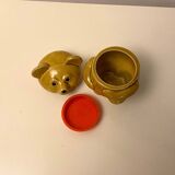 Ceramic jar in the shape of a bear, 1970