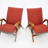 1960s Pair of Tatra Armchairs, Czechoslovakia