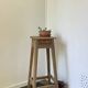 Vintage Oak Workbench Stool