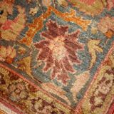Handmade antique Indian Loristan rug 176cm x 268cm 1880s - 1B143
