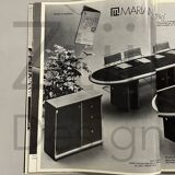 Executive desk ‘big’ by g. faleschini for i4 mariani italy, 2000s | 5-piece