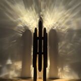 Mid-Century Modern Collectible Design Museum Quality Solid Wood Floor Lamp