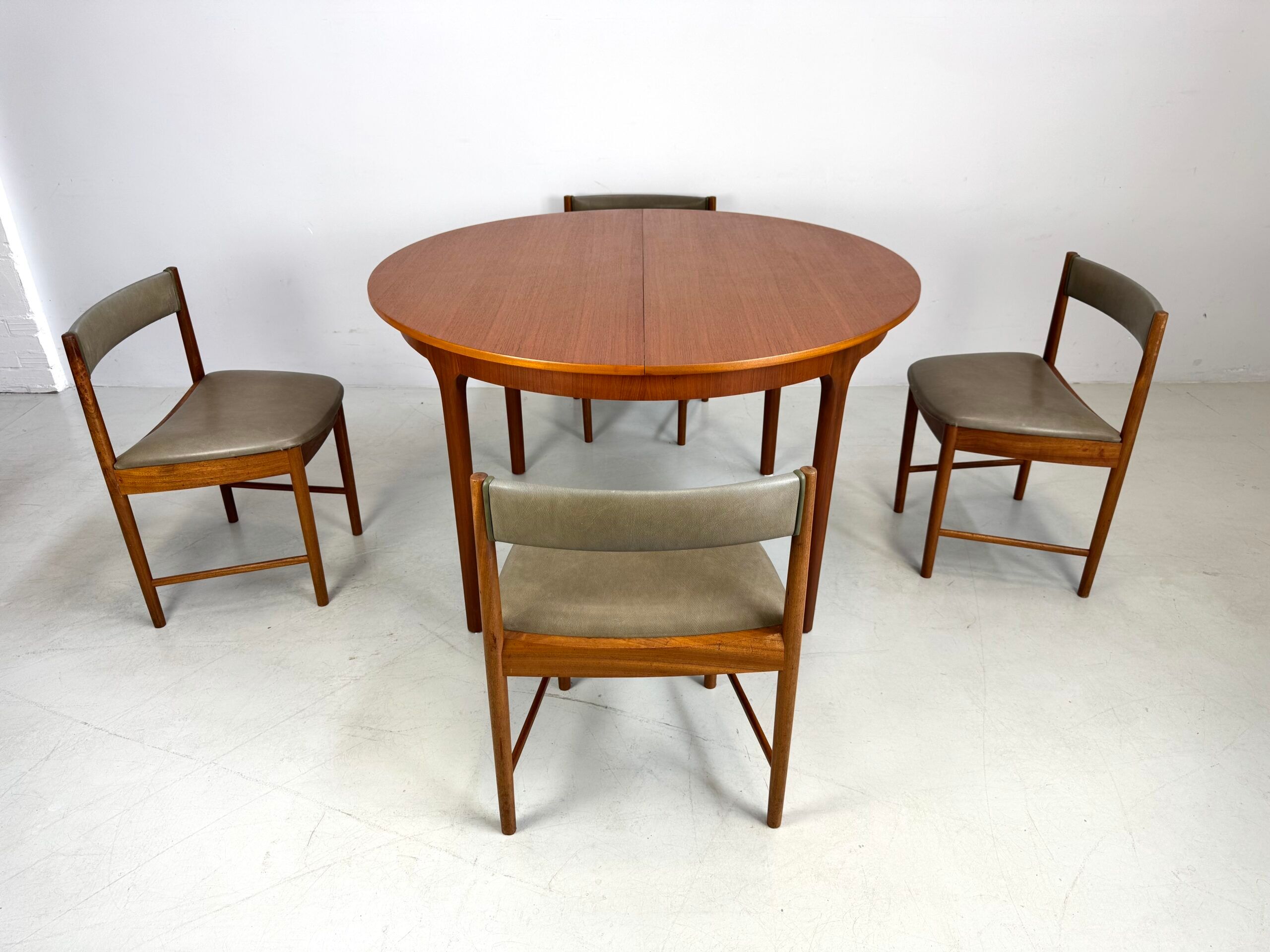Vintage dining set by McIntosh.