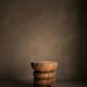 Tabouret ZARA en teck recyclé massif sculpté à la main