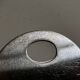 Space Age bottle opener 1970 in solid stainless steel
