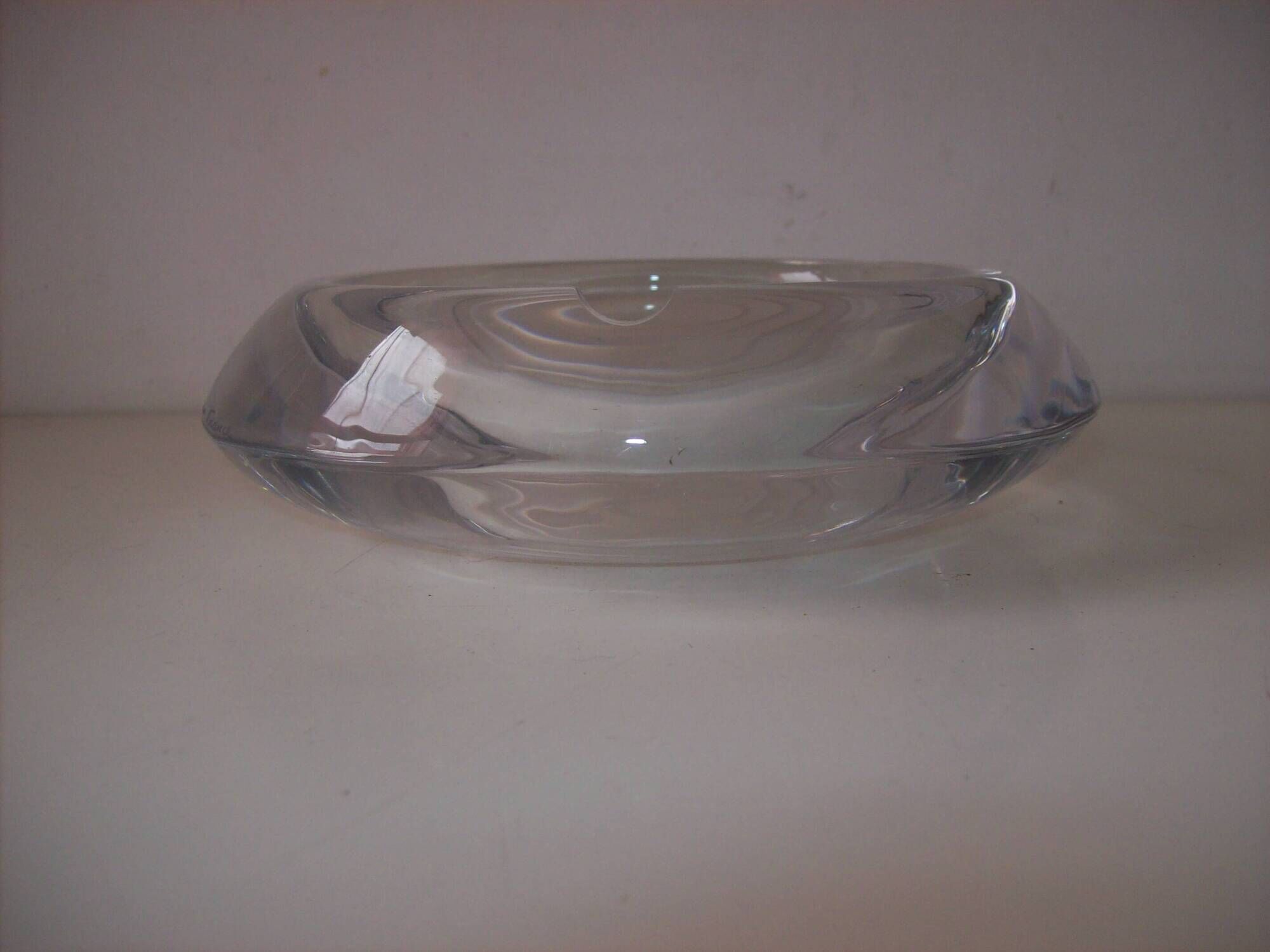 Daum ashtray and pocket tray