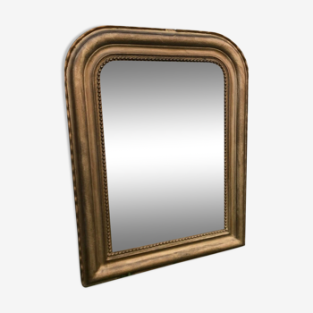 Miroir ancien doré 63x49