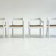 Ensemble de 4 chaises Carimate de Vico Magistretti