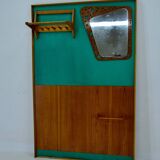 Mid-century wall mounted coat rack Czechoslovakia, 1970s