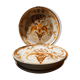 Set de 4 assiettes bretonnes en grès Keraluc