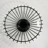 Round Metal and Glass Coffee Table