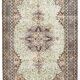 6x9 Sage Green Classic Pattern Turkish Vintage Rug, 170x281 Cm