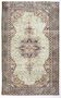 6x9 Sage Green Classic Pattern Turkish Vintage Rug, 170x281 Cm