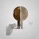 HARVEY GUZZINI Set of 2 Smoke Wall Lights model SIRIO 3460 by BRAZZOLI & LAMPE