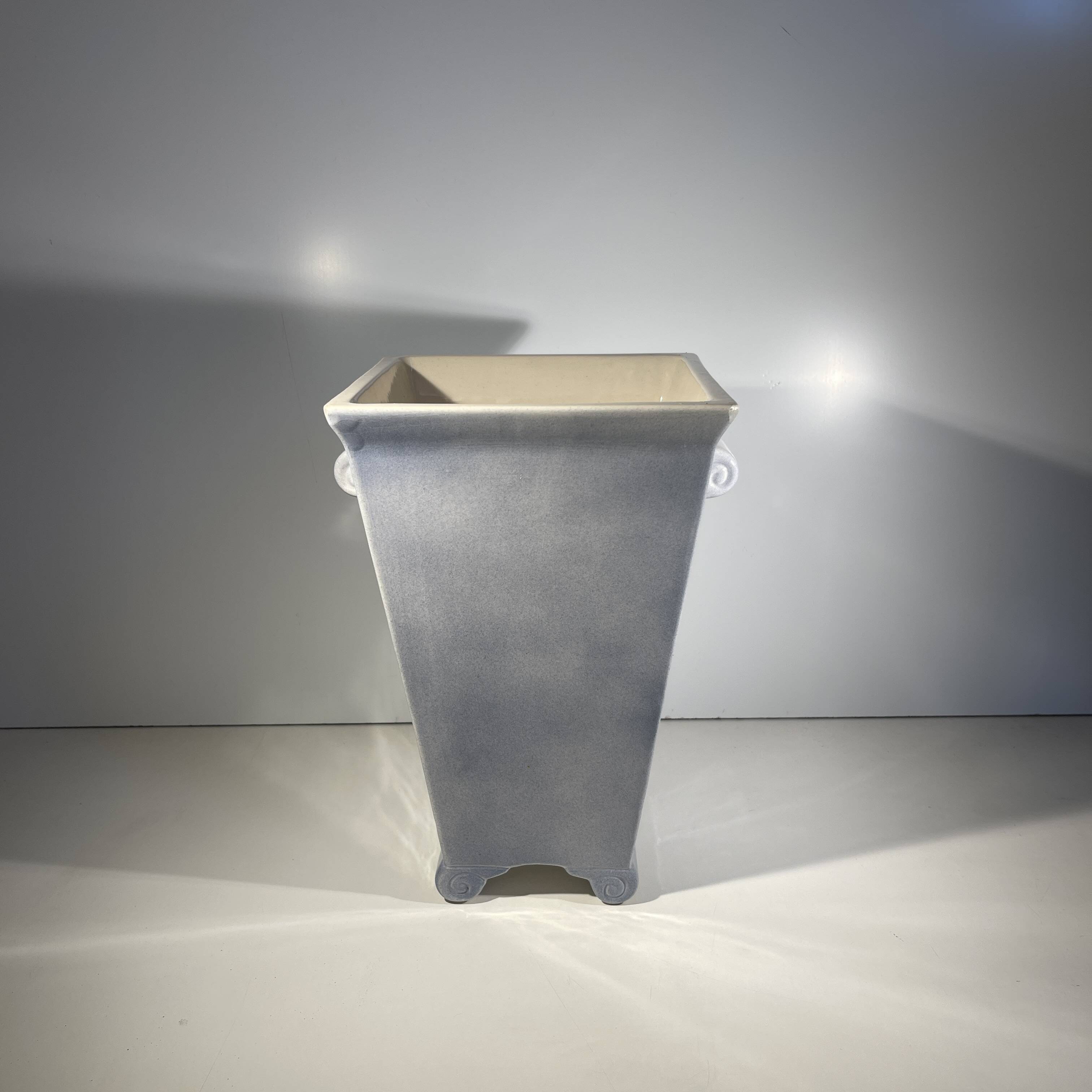 Art Deco ceramic vase with handles, Jean Luce for Villleroy & Boch