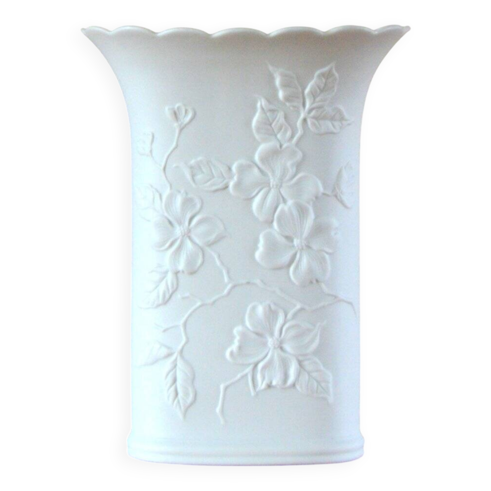 Porcelain / Faience / Biscuit vase by Ak Kaiser, Germany 1970