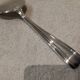Silver-plated ice cream serving scoop, goldsmith Frionnet, art deco style