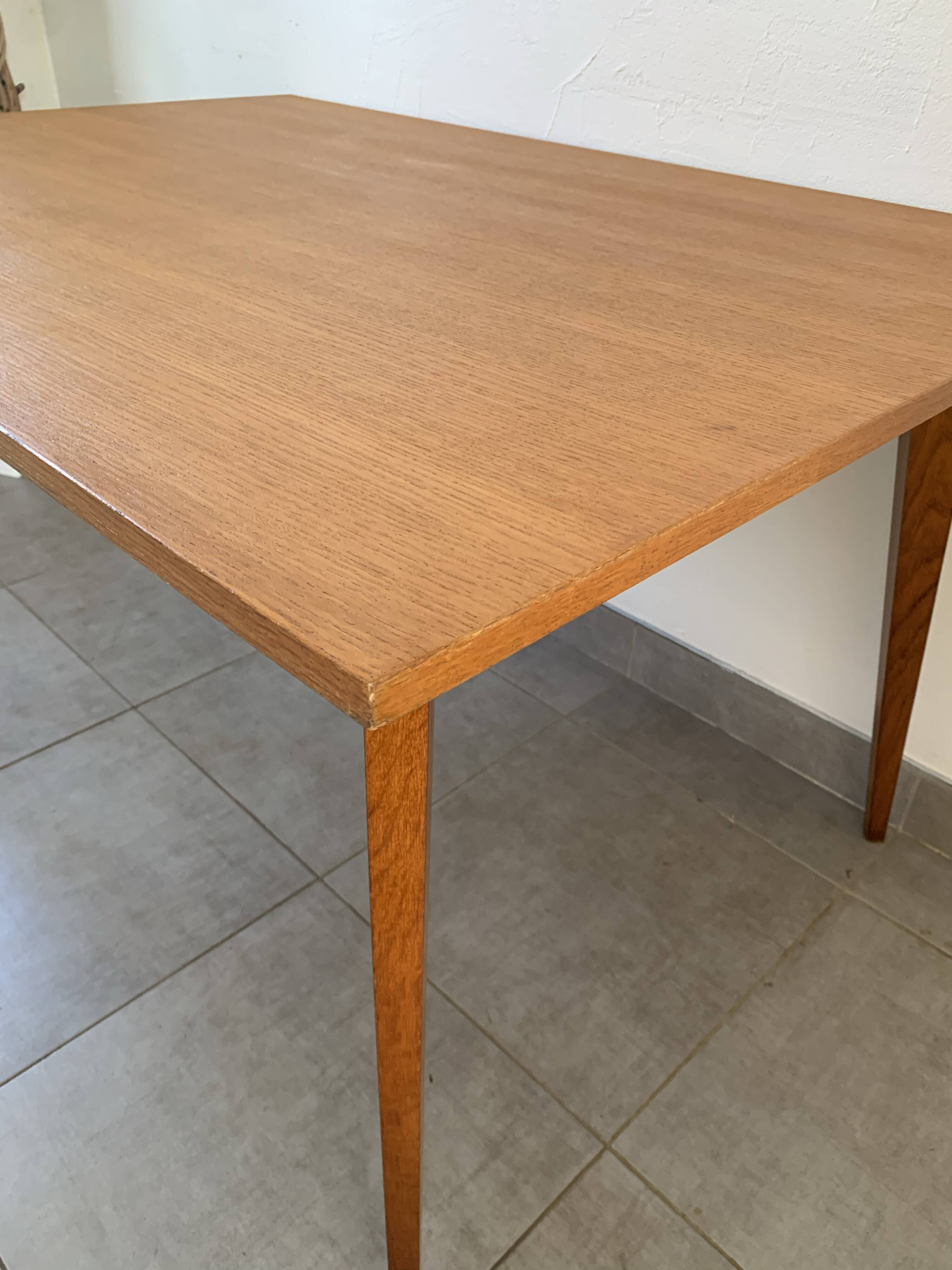 Vintage oak table, 1950s
