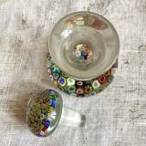 Murano Millefiori glass carafe