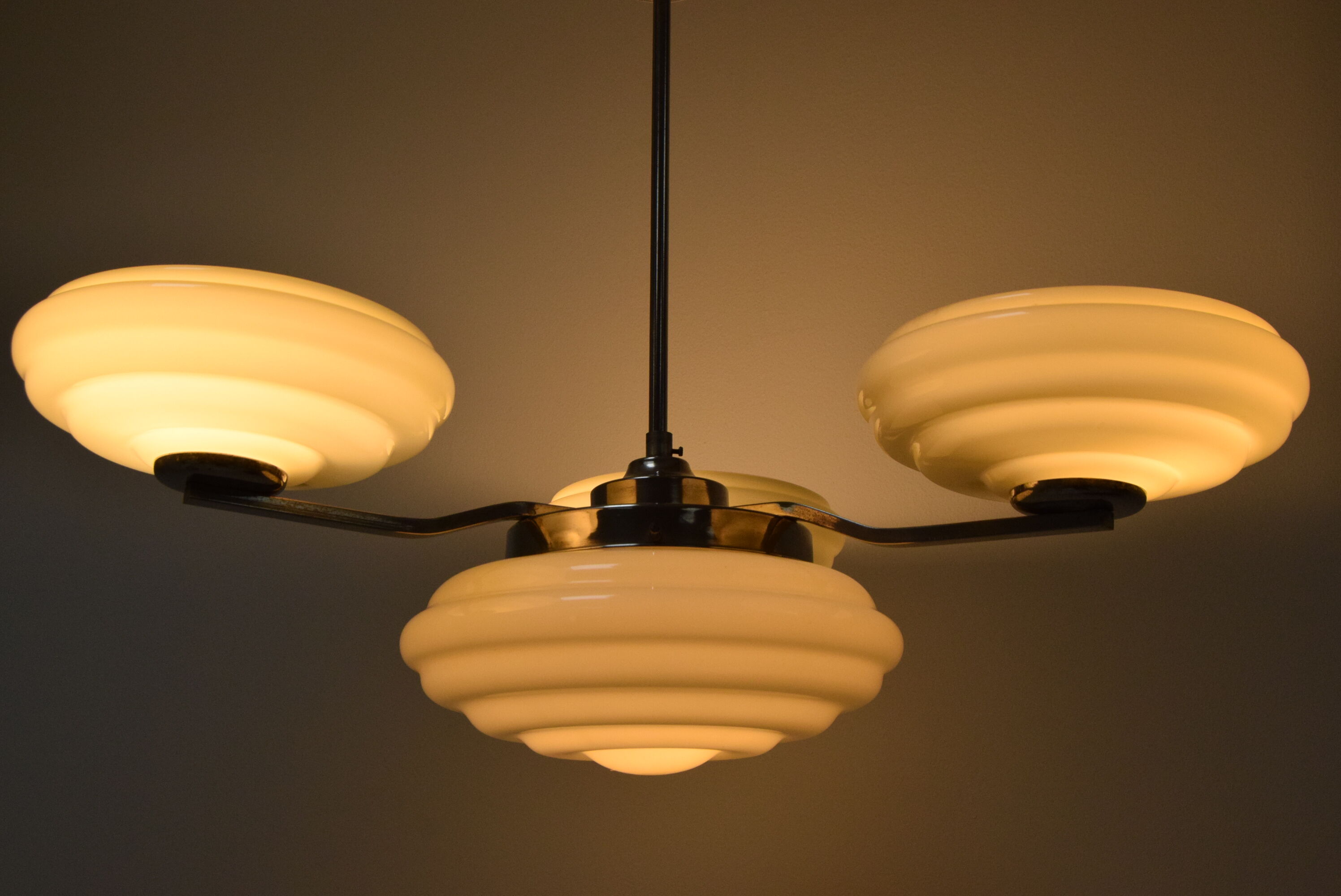 Art deco chandelier,1930's.