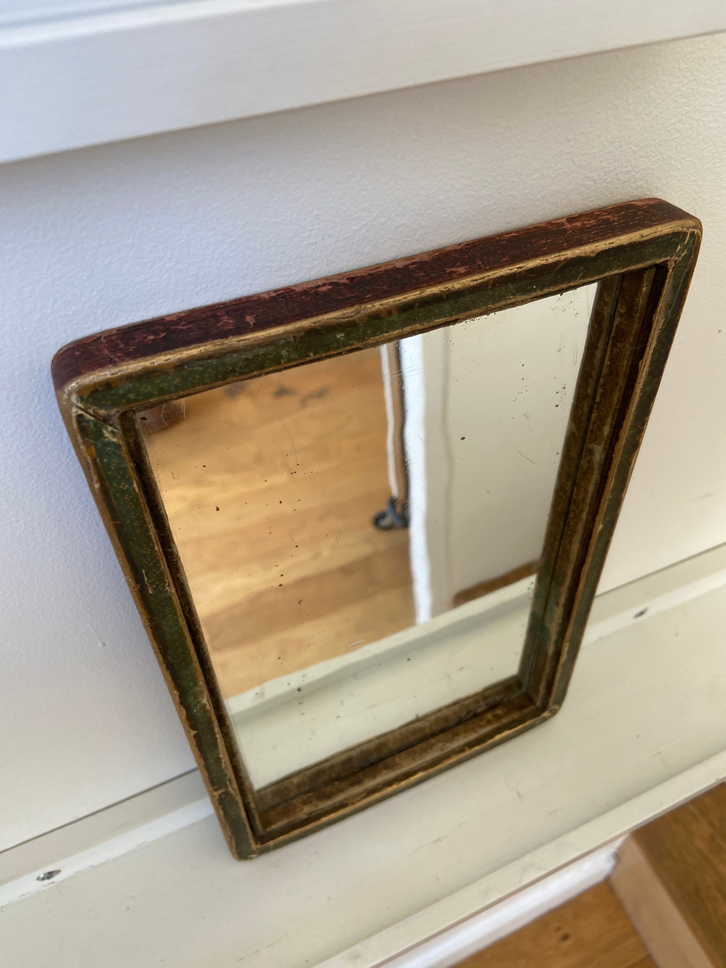 Mercury mirror 24 x 16 cm