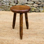 Suite de 3 tabourets tripode dépareillés