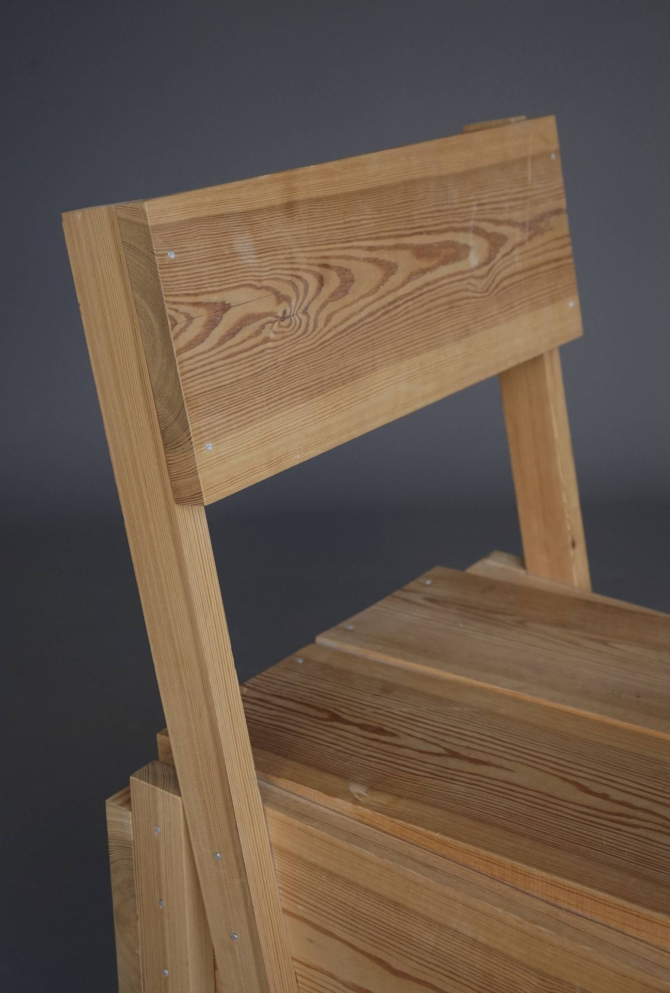 Autoprogettazione Chair 'Sedia 1', after a design by Enzo Mari, 1990s