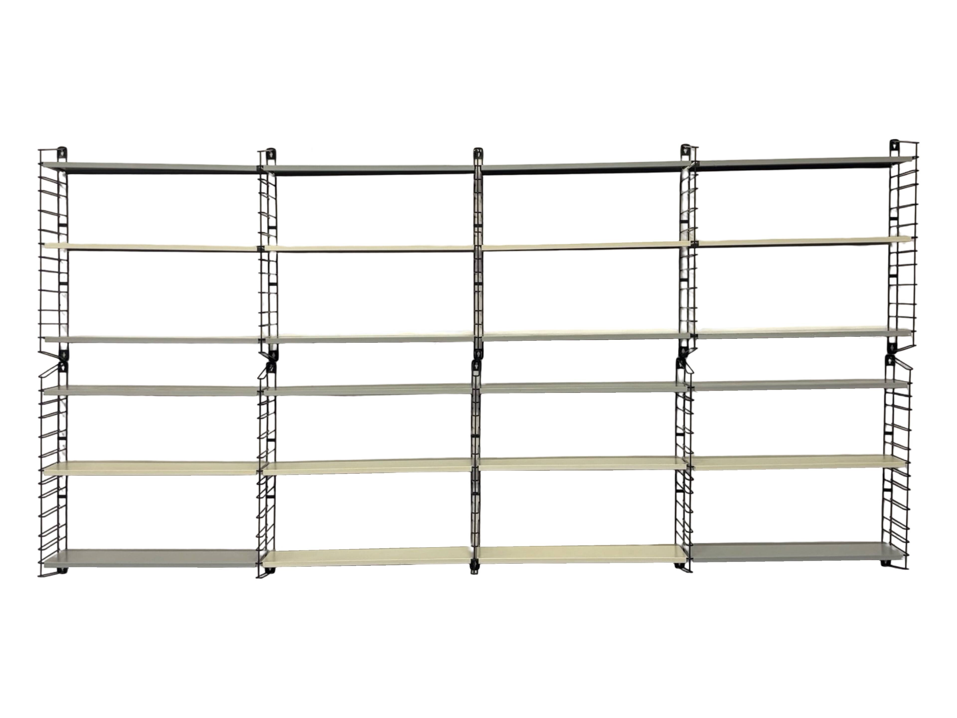 Vintage XXL Tomado Holland Wall Unit Shelving unit Modular 1960 Design
