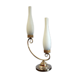 Lampe de table 2 feux circa 50