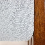 1960s Set of Four TON Beech Bentwood Dining Chairs in Bouclé, Czechoslovakia