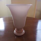 Pink opaline lamp