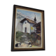 Watercolor "small mountain chapel"