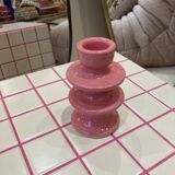 barbapapa pink candle holder
