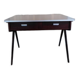 Vintage desk feet compass