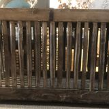 Table Cage with bars Indian bamboo