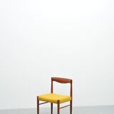 Danish vintage teak dining chairs by HW Klein for Bramin, set of 4