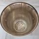 Silver metal champagne bucket lion's head
