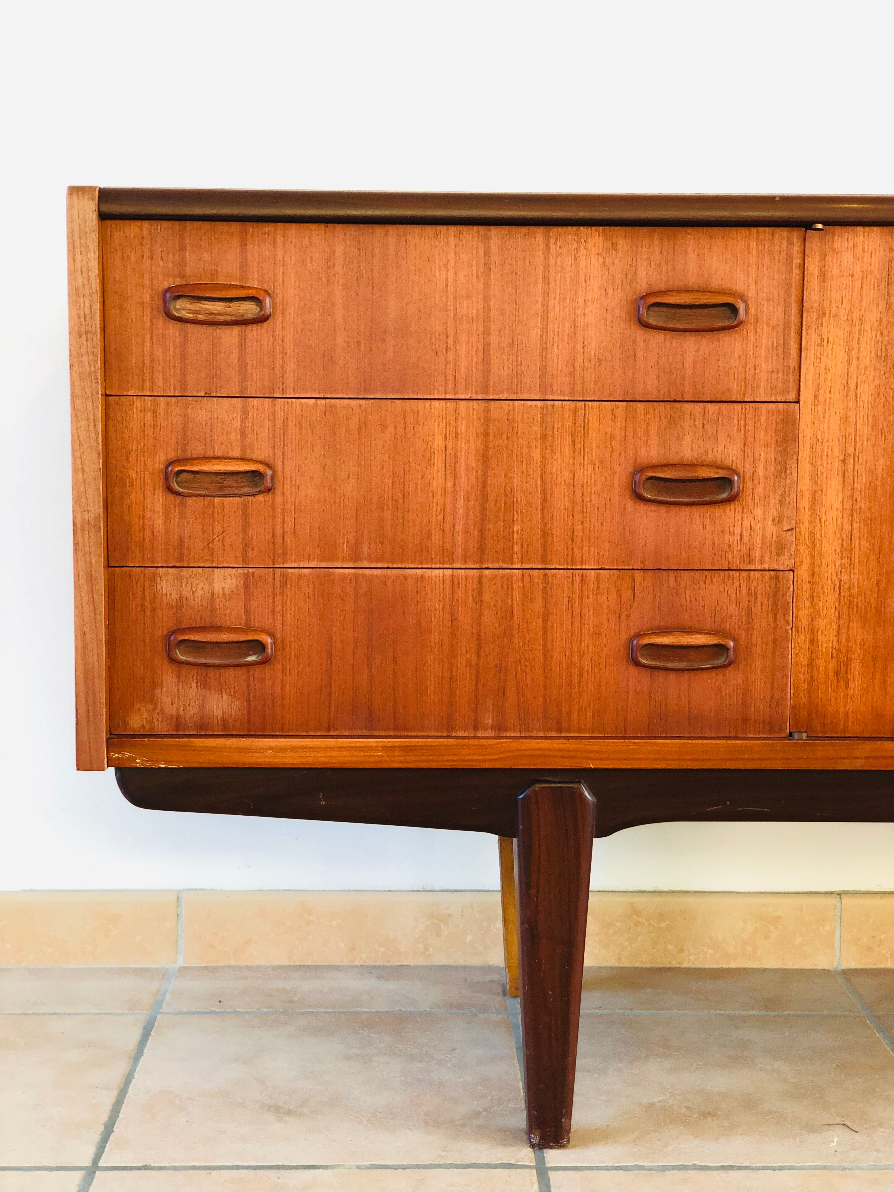Scandinavian teak sideboard 1960