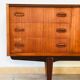 Enfilade scandinave en teck 1960