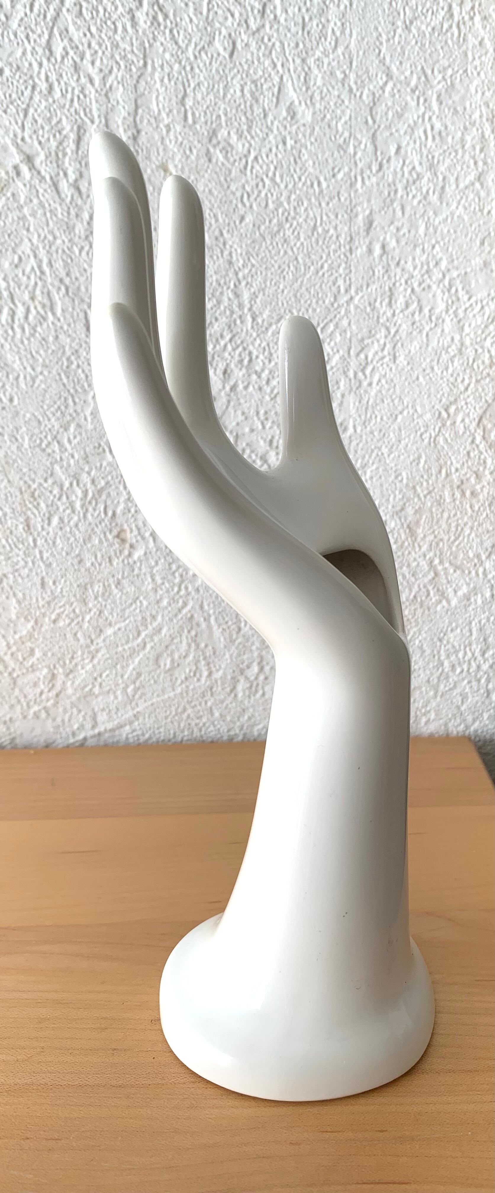 White ceramic hand