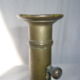 Old brass candlestick