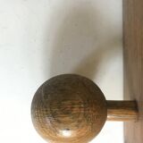 Vintage wooden coat rack