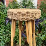 Bamboo side table