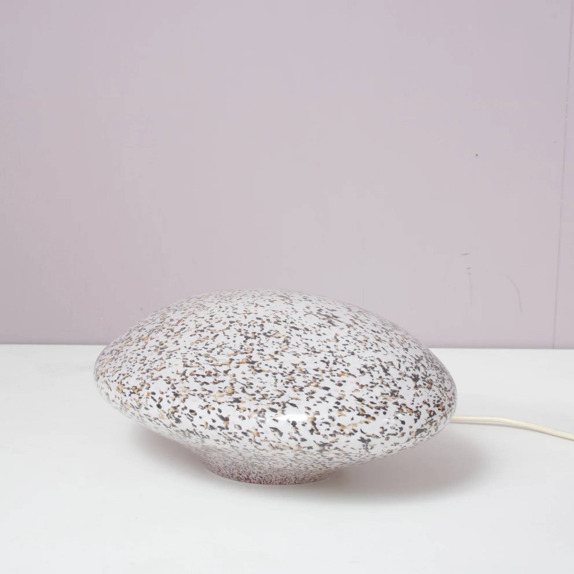 1990s Murano glass table lamp from Italy