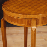 French side table in mahogany